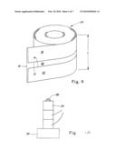 DISPLAY ASSEMBLY OF FOLDED ROLLED PAPER PRODUCTS diagram and image