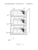 DISPLAY ASSEMBLY OF FOLDED ROLLED PAPER PRODUCTS diagram and image