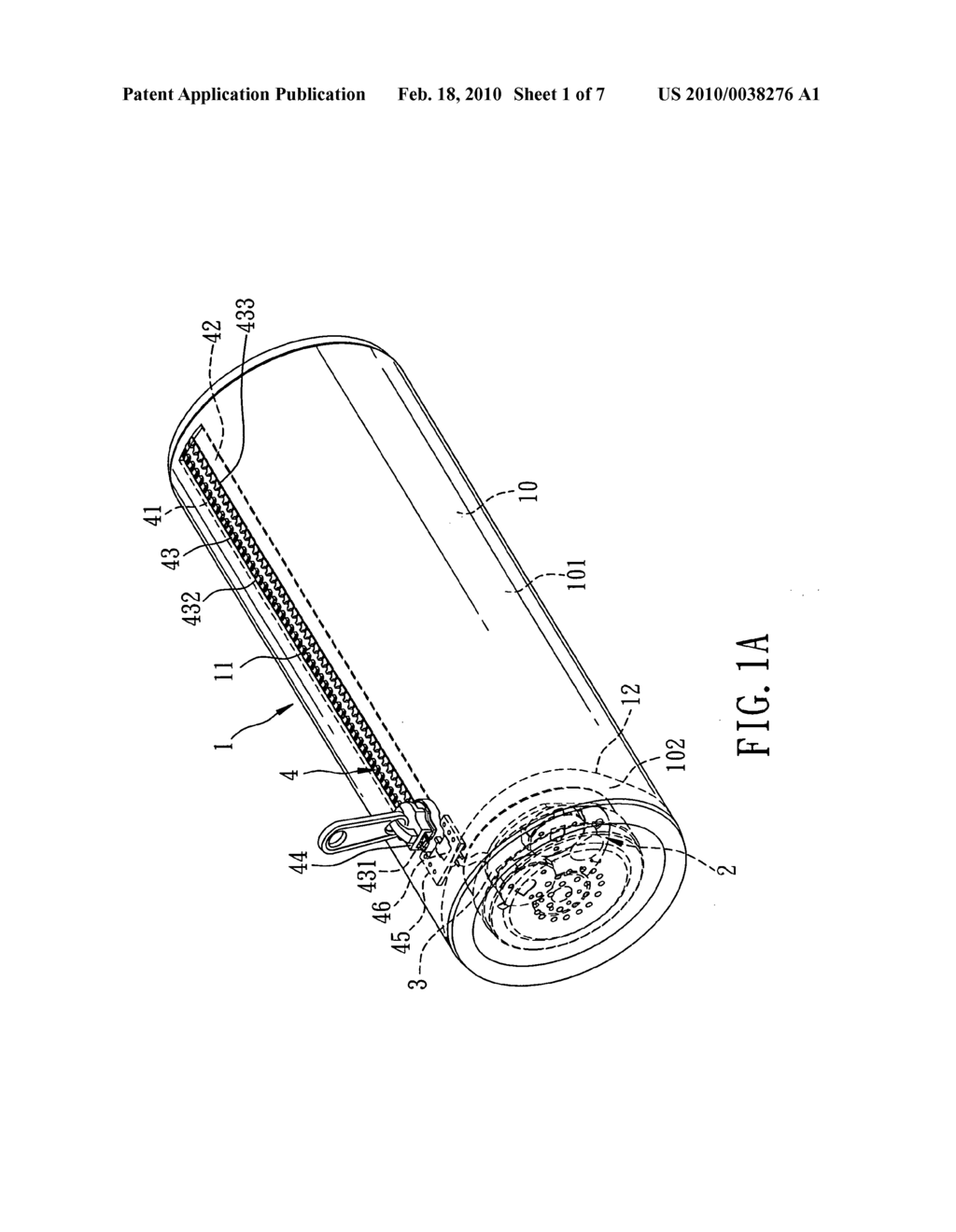 Zipper assembly with a circuit actuating capability and bag having the zipper assembly - diagram, schematic, and image 02