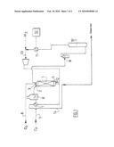 PROCESS FOR HYDROTREATING A DIESEL FUEL FEEDSTOCK, HYDROTREATING UNIT FOR IMPLEMENTING SAID PROCESS, AND CORRESPONDING HYDROREFINING UNIT diagram and image