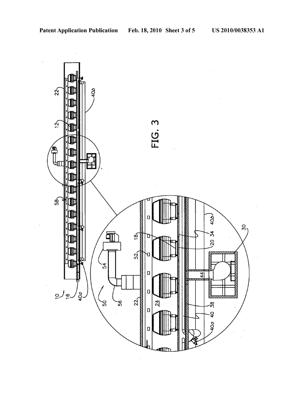 TRANSVERSE OVEN AND METHOD OF BAKING WORKPIECES - diagram, schematic, and image 04