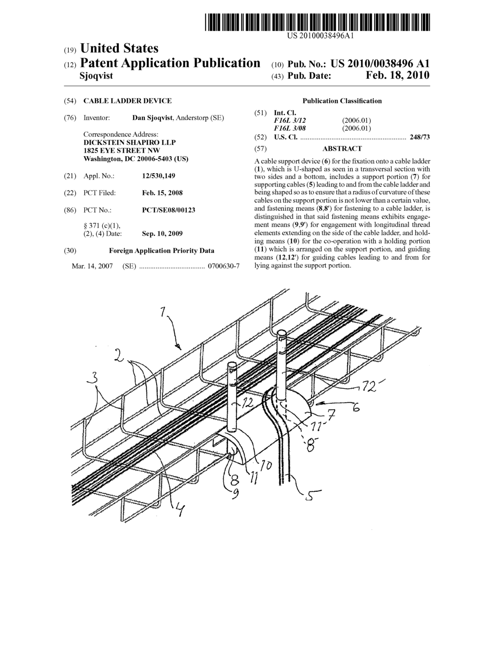 CABLE LADDER DEVICE - diagram, schematic, and image 01