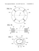 Particle beam apparatus having an annularly-shaped illumination aperture diagram and image