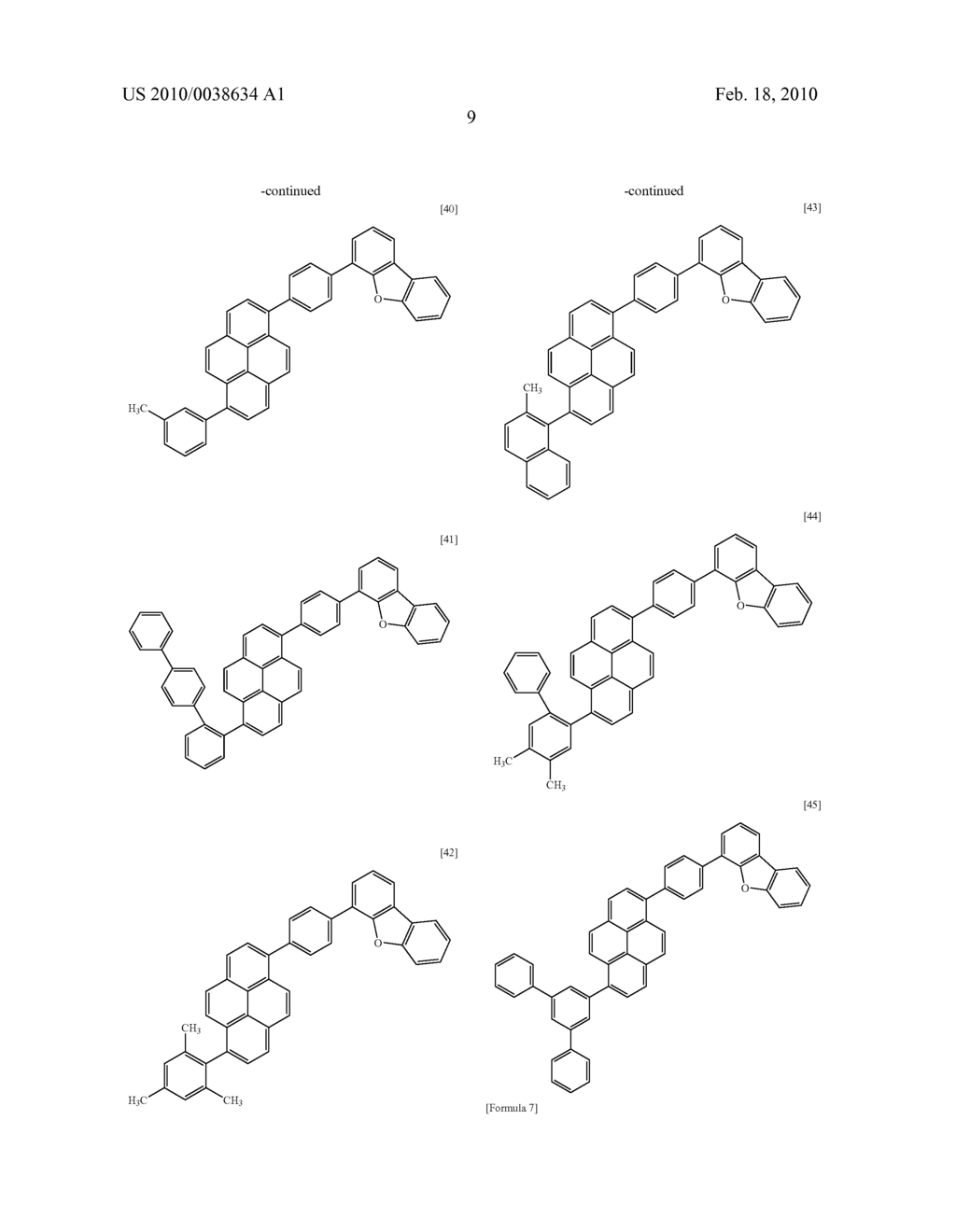 LIGHT EMITTING DEVICE MATERIAL AND LIGHT EMITTING DEVICE - diagram, schematic, and image 10