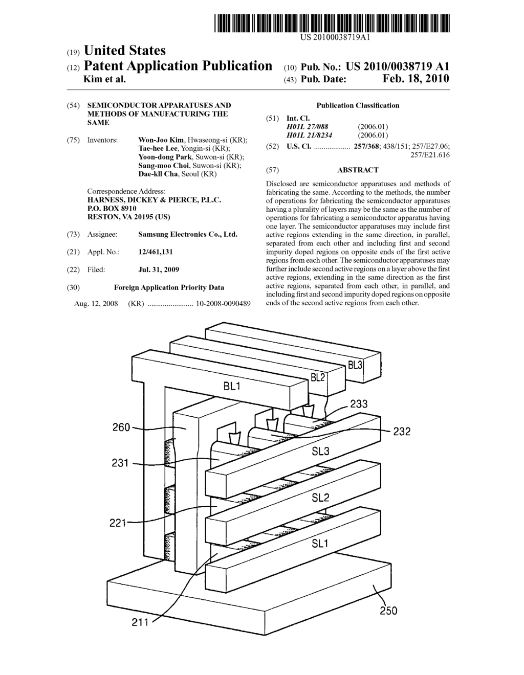 Semiconductor apparatuses and methods of manufacturing the same - diagram, schematic, and image 01