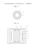 WAFER STACKED PACKAGE WAVING BERTICAL HEAT EMISSION PATH AND METHOD OF FABRICATING THE SAME diagram and image