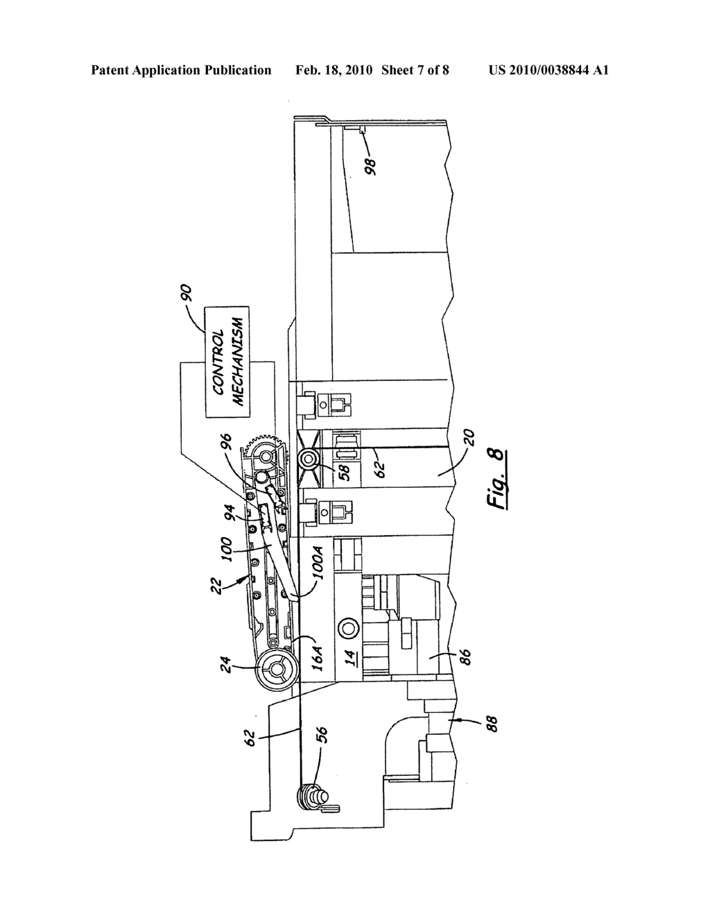 Media Handling System for Maintaining Stack Top Within Given Range of Pick Positions During Feeding Sheets From Stack Top - diagram, schematic, and image 08