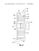 Media Handling System for Lowering and Raising Stack Platform Responsive to Moving Bin Between External and Internal Positions diagram and image