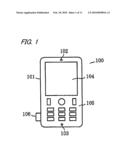 PORTABLE ELECTRONIC DEVICE diagram and image