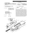 Tilt latch with cantilevered angular extension diagram and image