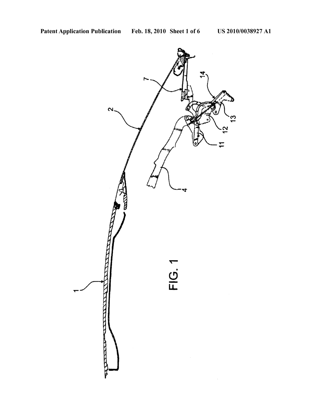 Covering Flap of a Convertible - diagram, schematic, and image 02