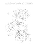 CRANK AND ROD ACTUATOR FOR MOVING A SEAT BACK diagram and image