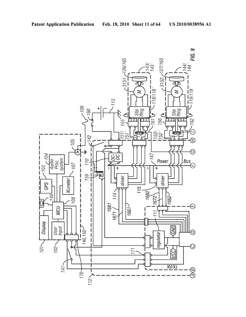 ELECTRONIC CONTROL SYSTEM FOR A SPINNING WHEEL COVER - diagram, schematic, and image 12