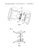 VEHICLE WHEEL WITH ROCK GUARD diagram and image