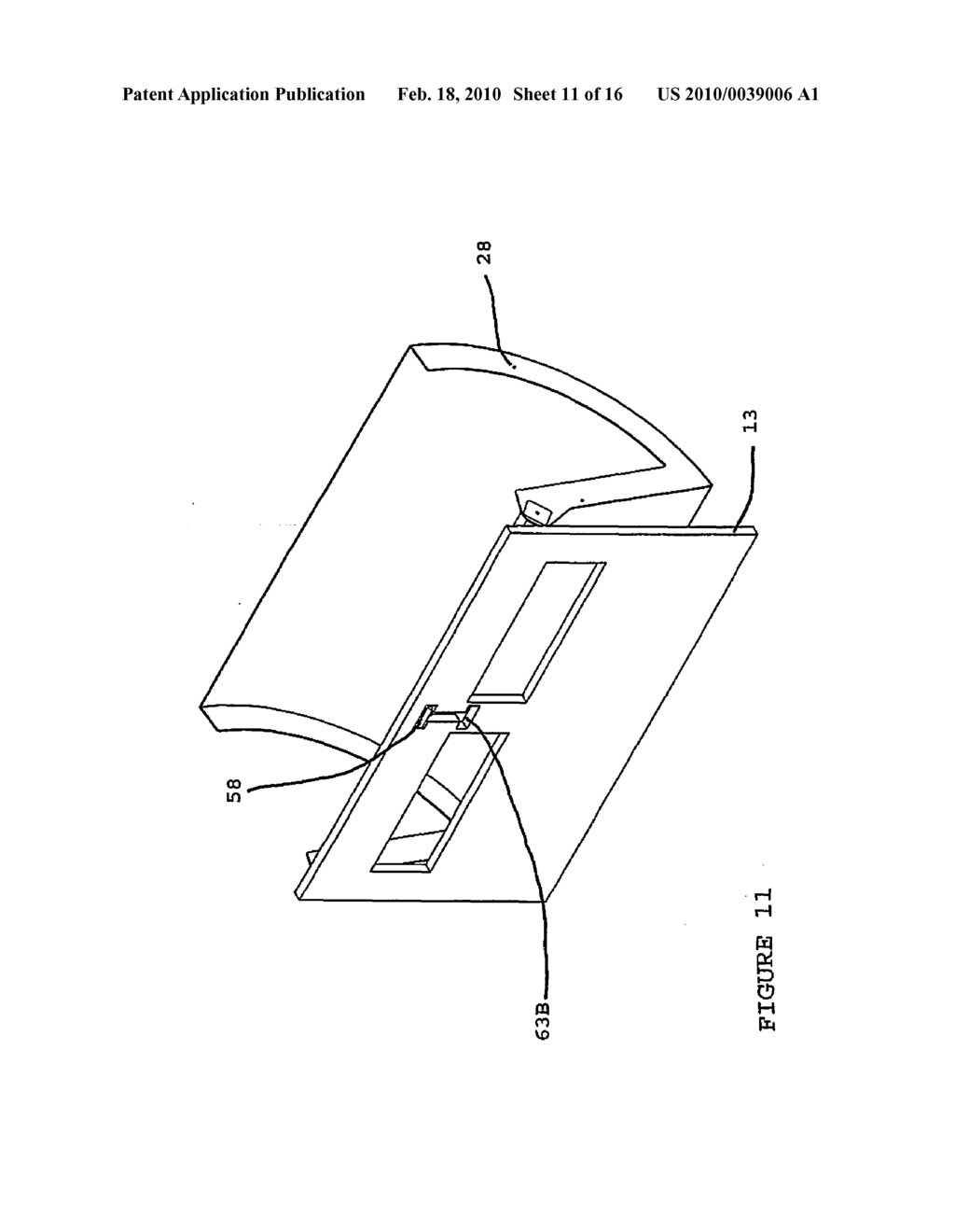 Shielded Theft-Resistant Display Case - diagram, schematic, and image 12