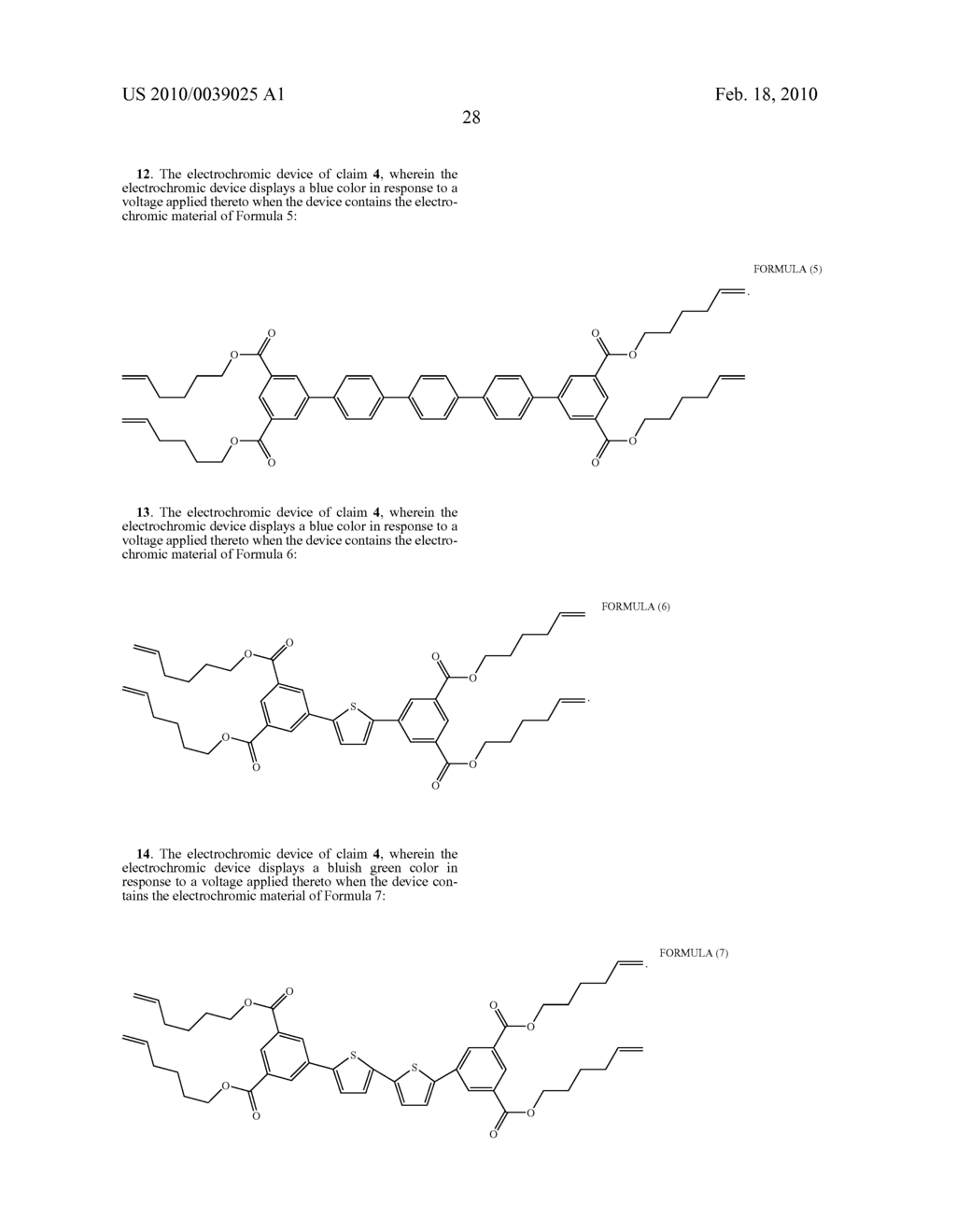 ELECTROCHROMIC MATERIALS AND ELECTROCHROMIC DEVICES USING THE SAME - diagram, schematic, and image 33