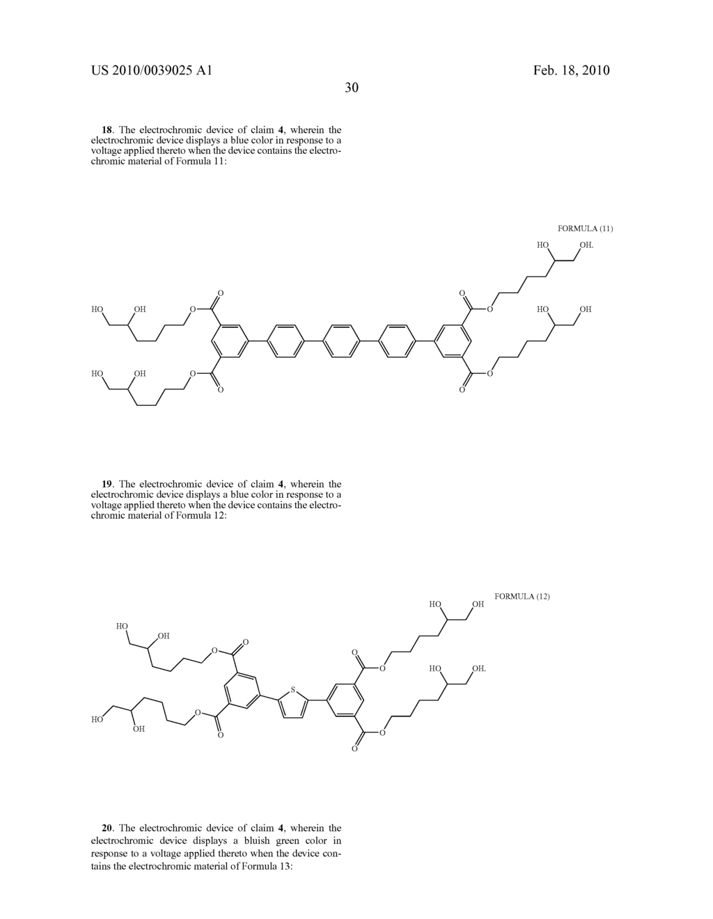 ELECTROCHROMIC MATERIALS AND ELECTROCHROMIC DEVICES USING THE SAME - diagram, schematic, and image 35