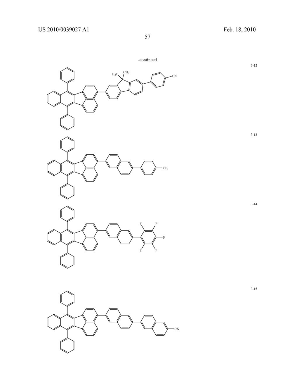 ORGANIC ELECTROLUMINESCENCE DEVICE - diagram, schematic, and image 59