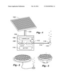 SOLAR-POWERED WATER BUBBLER diagram and image