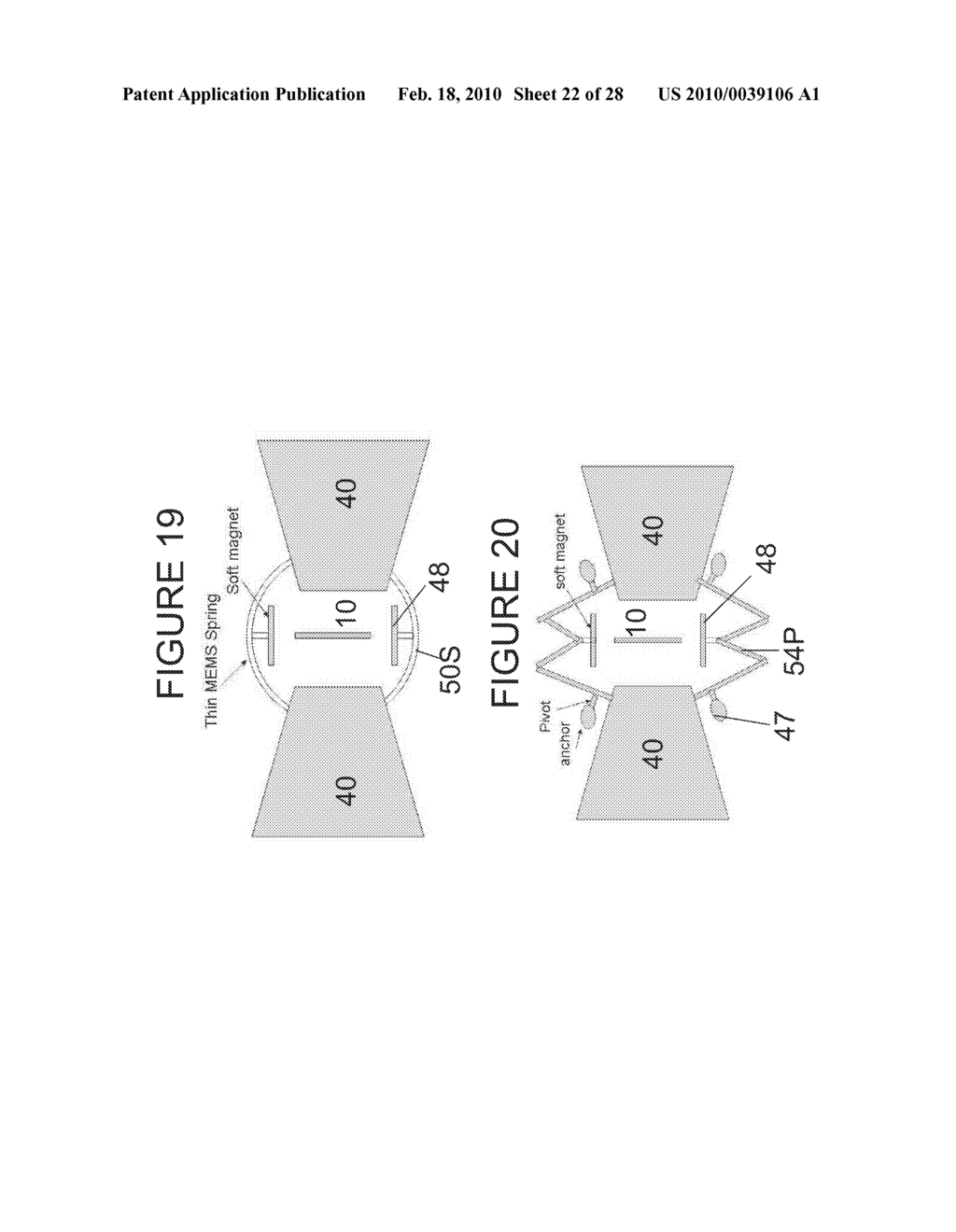 MEMS DEVICE WITH TANDEM FLUX CONCENTRATORS AND METHOD OF MODULATING FLUX - diagram, schematic, and image 23