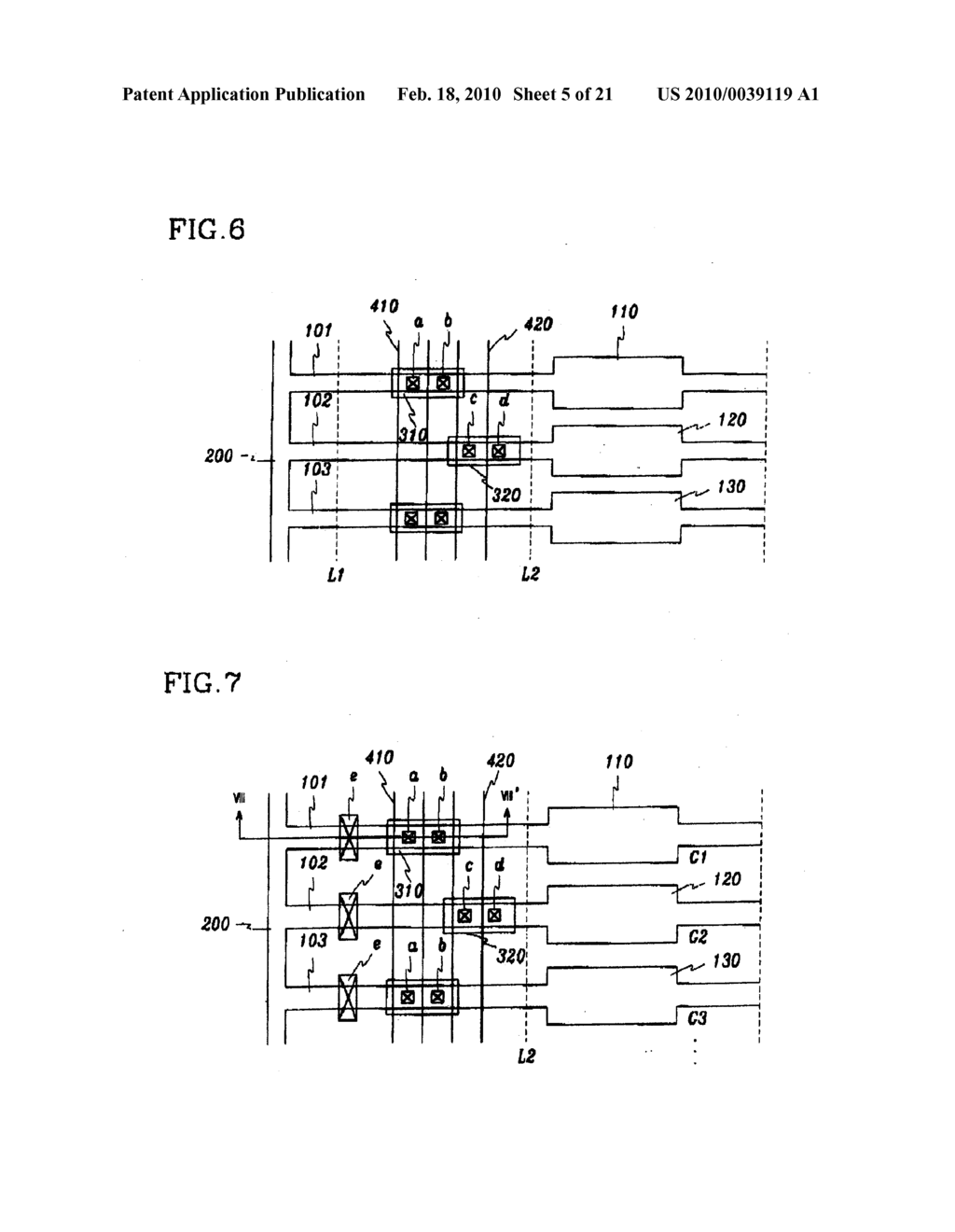 MULTIPLE TESTING BARS FOR TESTING LIQUID CRYSTAL DISPLAY AND METHOD THEREOF - diagram, schematic, and image 06