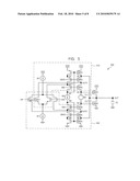 Folded cascode operational amplifier having improved phase margin diagram and image