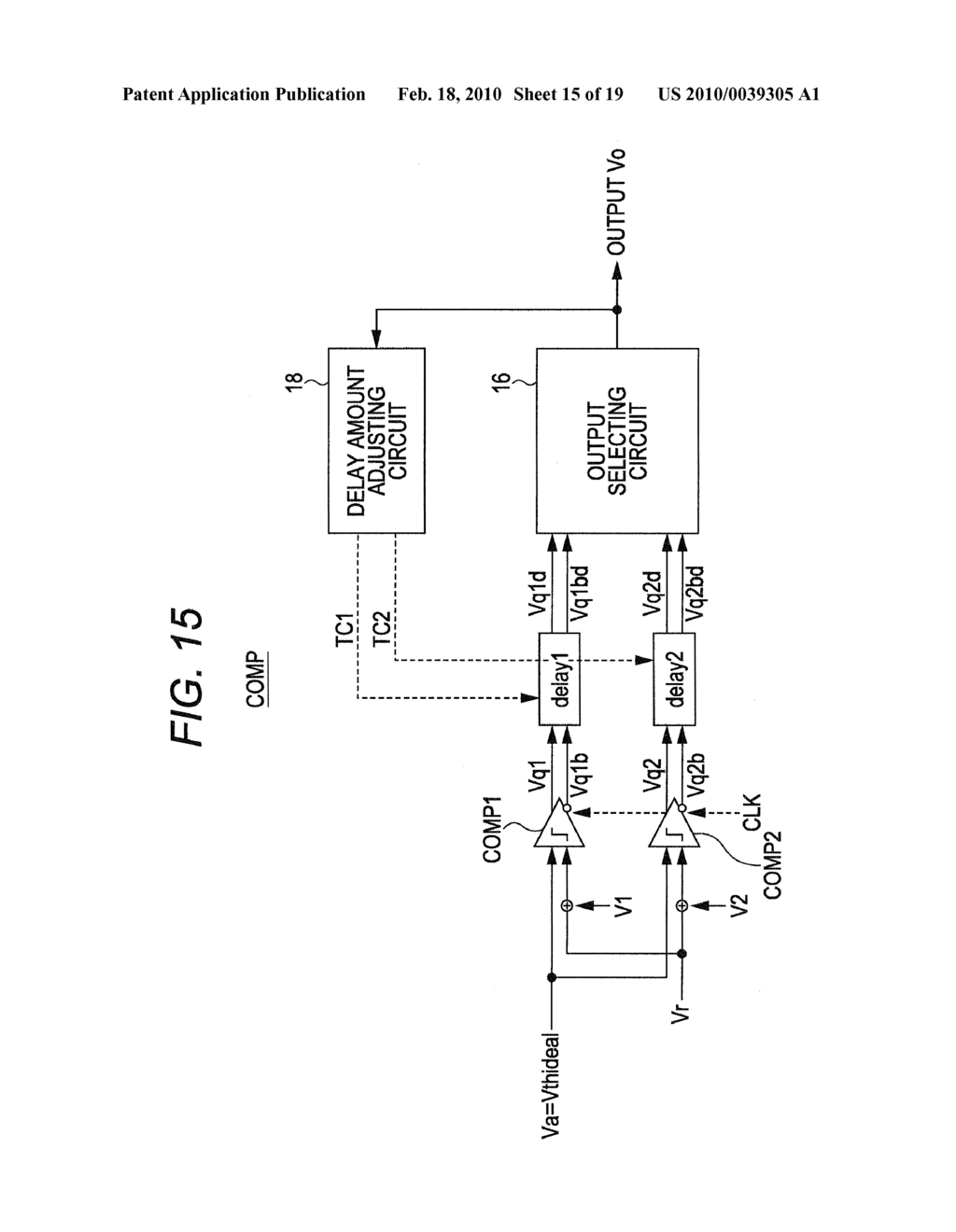 COMPARATOR CIRCUIT AND ANALOG DIGITAL CONVERTER HAVING THE SAME - diagram, schematic, and image 16