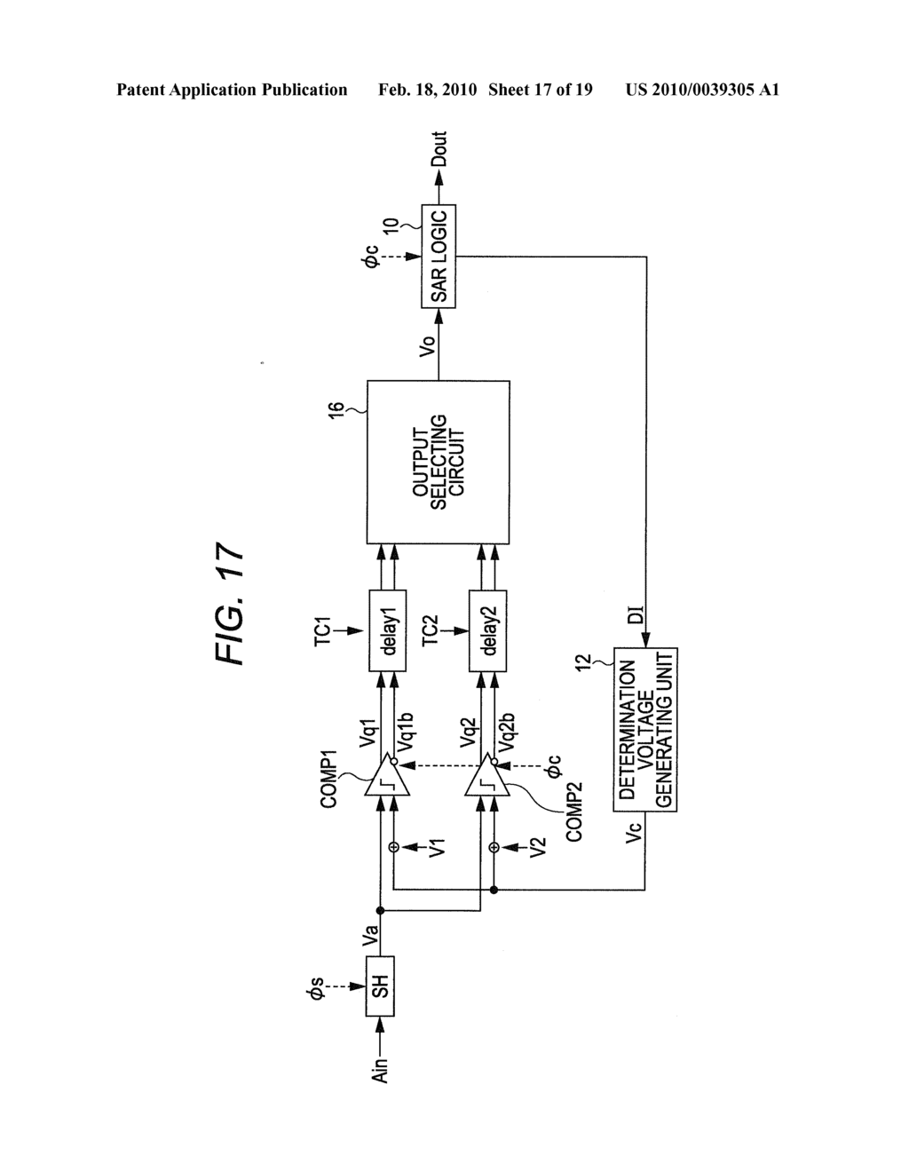 COMPARATOR CIRCUIT AND ANALOG DIGITAL CONVERTER HAVING THE SAME - diagram, schematic, and image 18