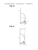 RADIO WAVE LENS ANTENNA DEVICE diagram and image