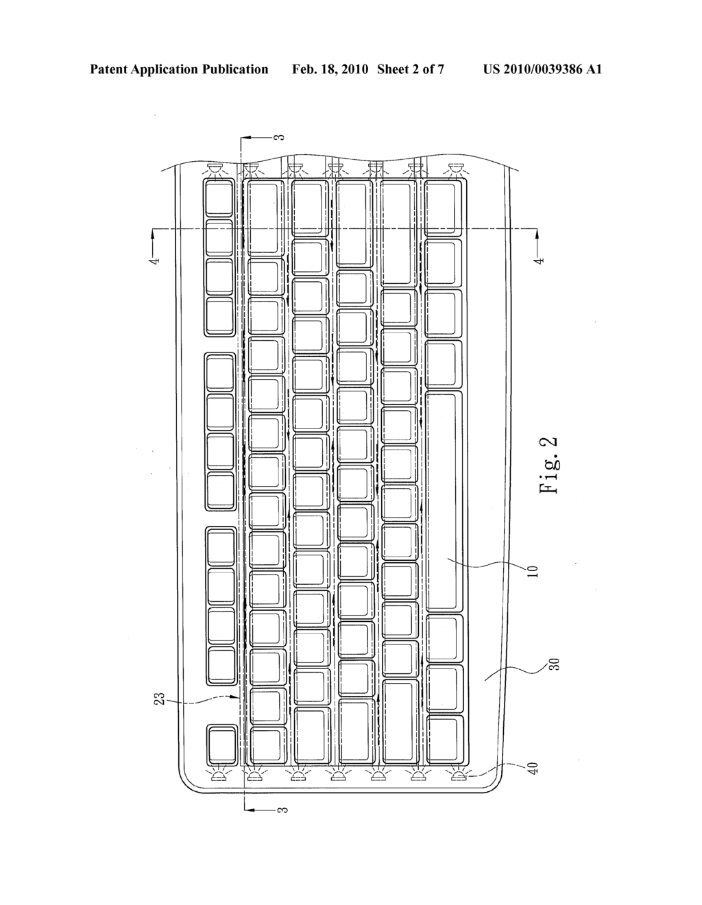 SLIM BACKLIGHTED KEYBOARD - diagram, schematic, and image 03