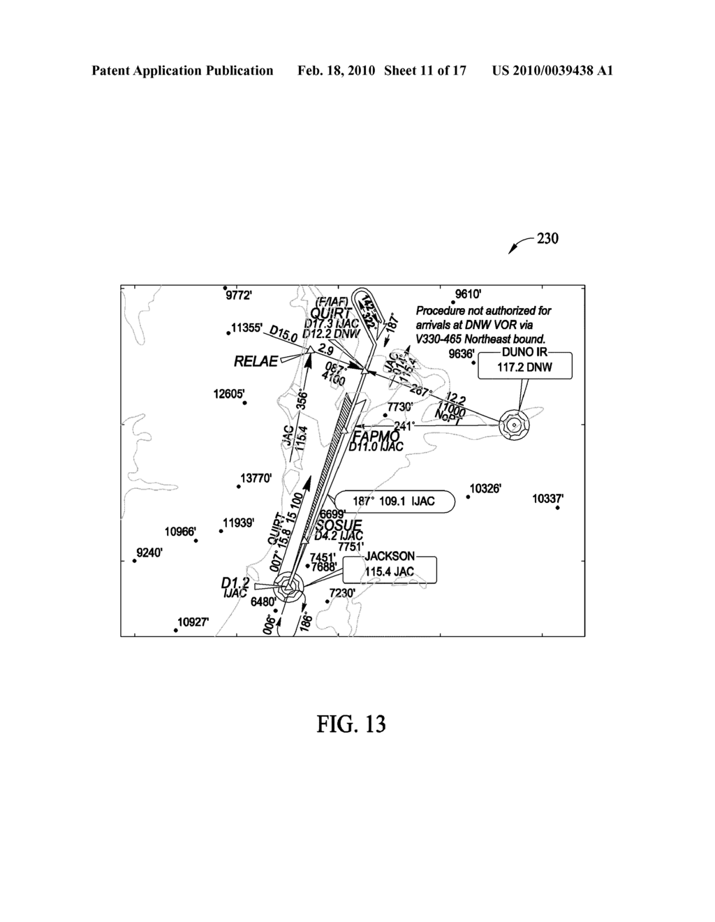 METHODS AND SYSTEMS FOR EMPHASIZING SELECTED AVIATION CHART INFORMATION - diagram, schematic, and image 12