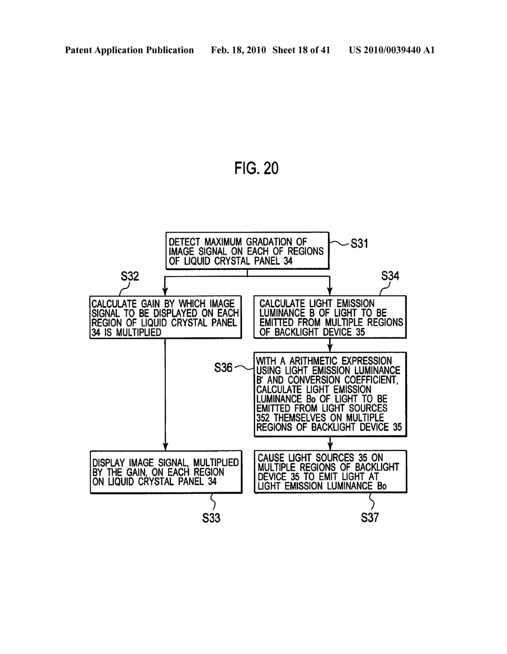 LIQUID CRYSTAL DISPLAY DEVICE AND IMAGE DISPLAY METHOD THEREOF - diagram, schematic, and image 19