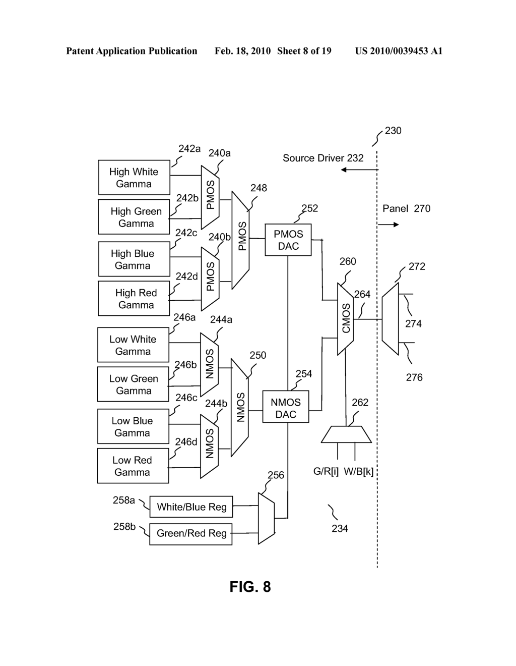 METHOD AND SYSTEM FOR DRIVING LIGHT EMITTING DISPLAY - diagram, schematic, and image 09