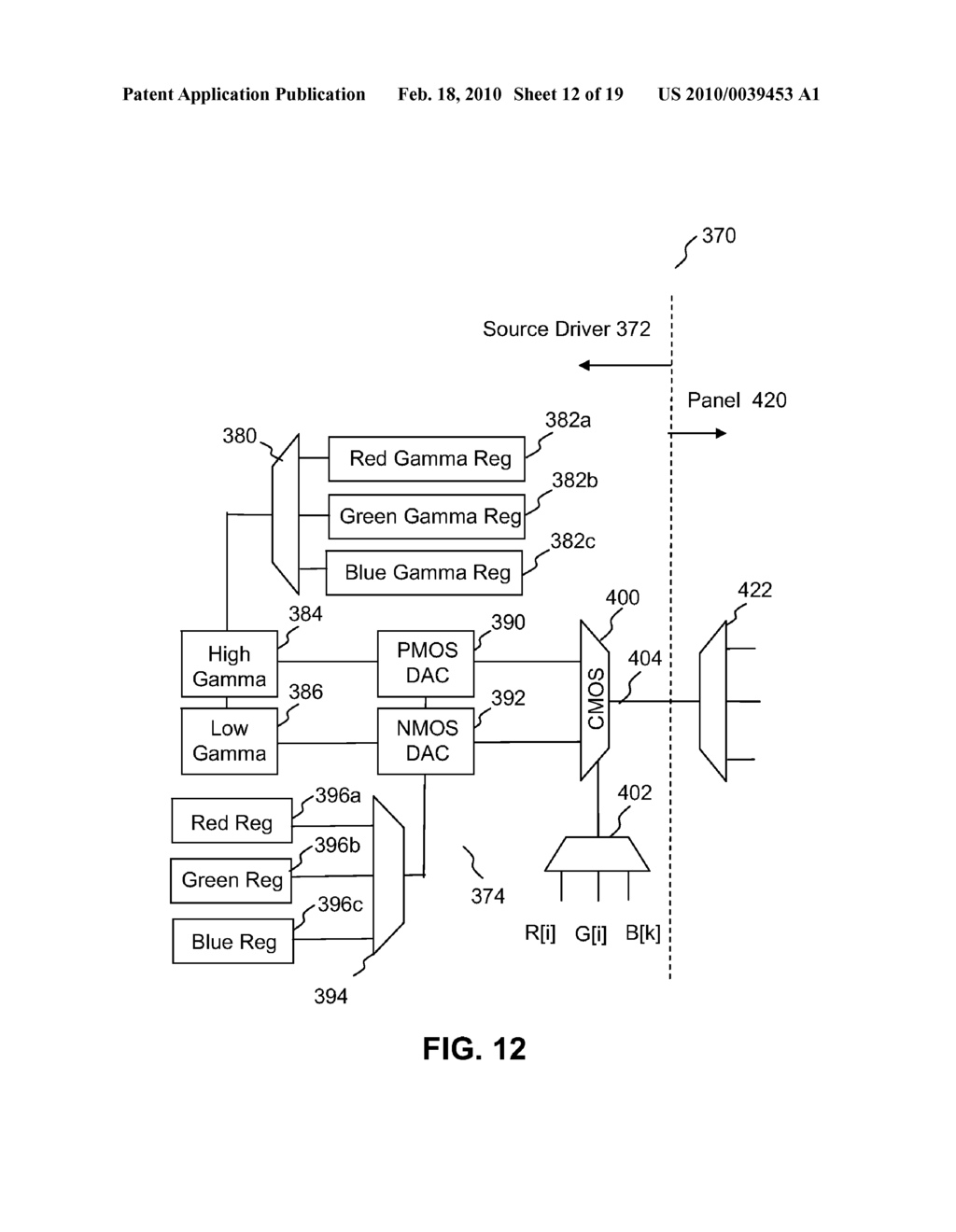 METHOD AND SYSTEM FOR DRIVING LIGHT EMITTING DISPLAY - diagram, schematic, and image 13