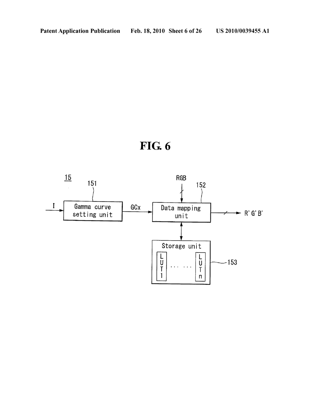 LIQUID CRYSTAL DISPLAY AND METHOD OF DRIVING THE SAME - diagram, schematic, and image 07