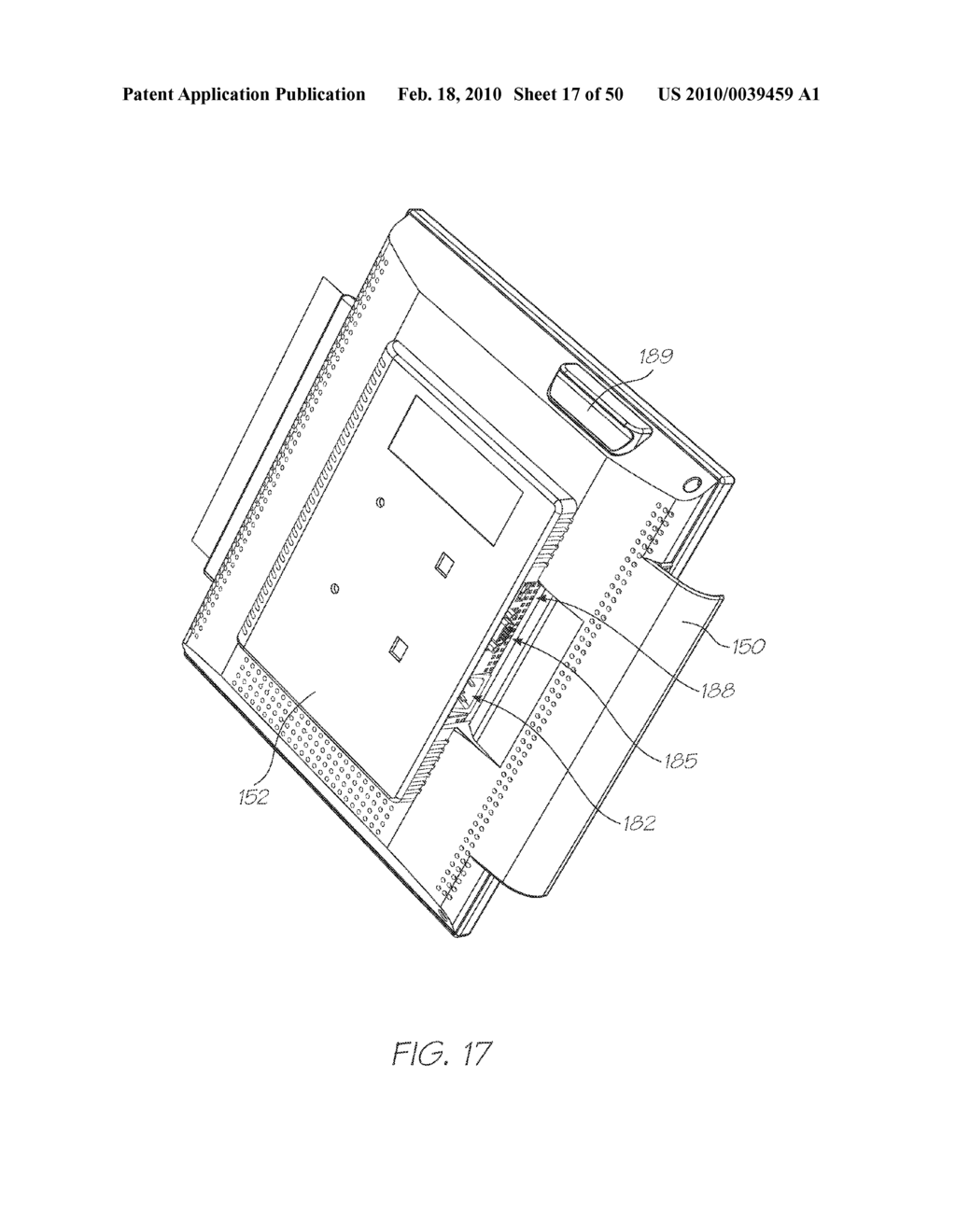 Computer Monitor Having Inkjet Printhead - diagram, schematic, and image 18