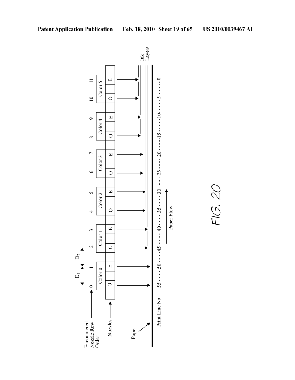 INKJET PRINTER SYSTEM HAVING EQUALISED CONTROL OF DIFFERENT NOZZLE COUNT PRINTHEAD ICS - diagram, schematic, and image 20