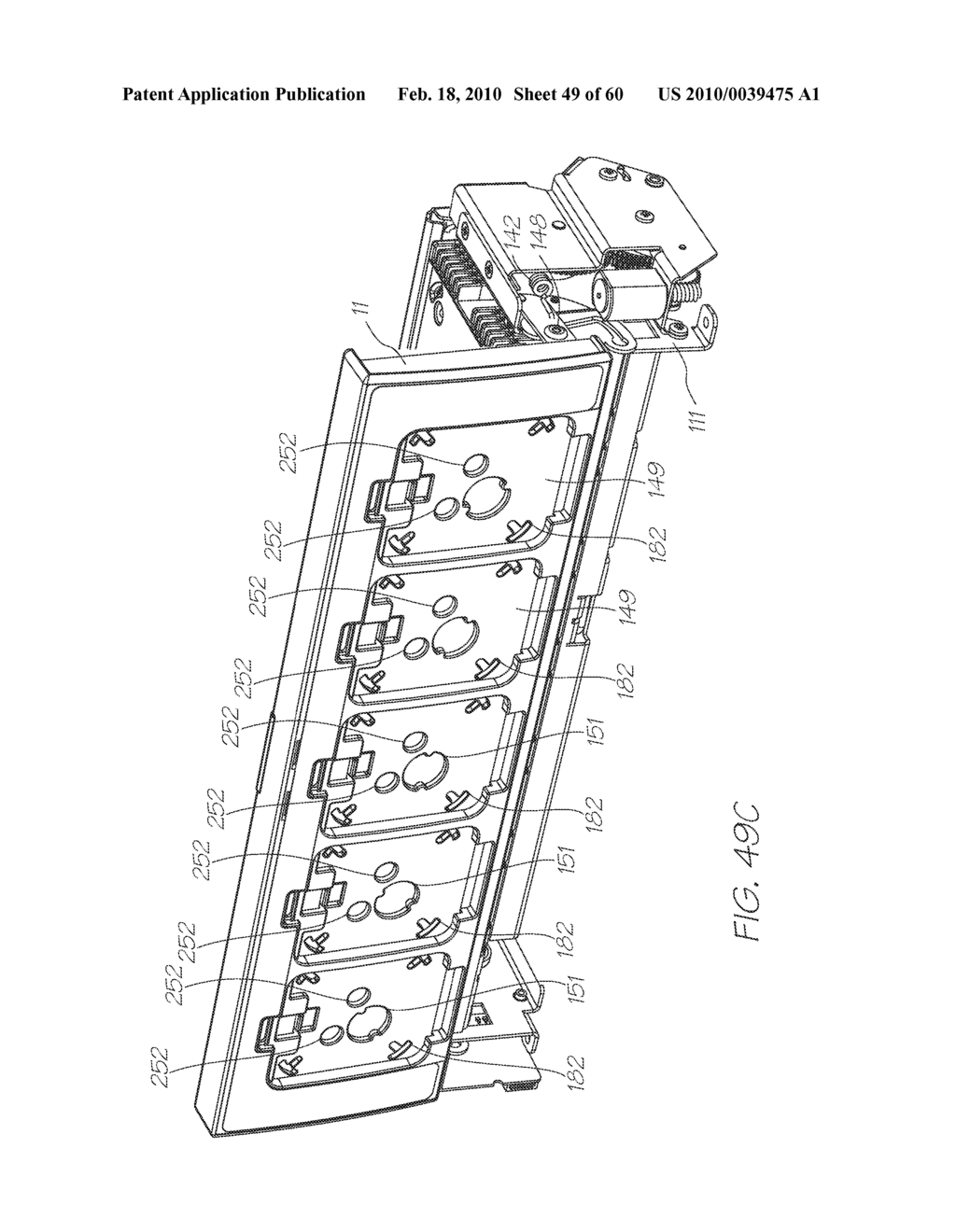 Cradle Unit For Receiving Removable Printer Cartridge Unit - diagram, schematic, and image 50