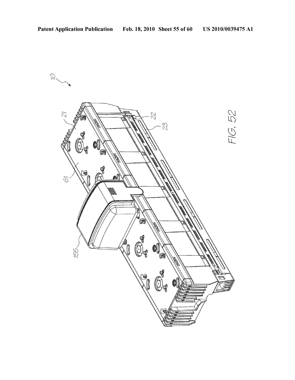 Cradle Unit For Receiving Removable Printer Cartridge Unit - diagram, schematic, and image 56