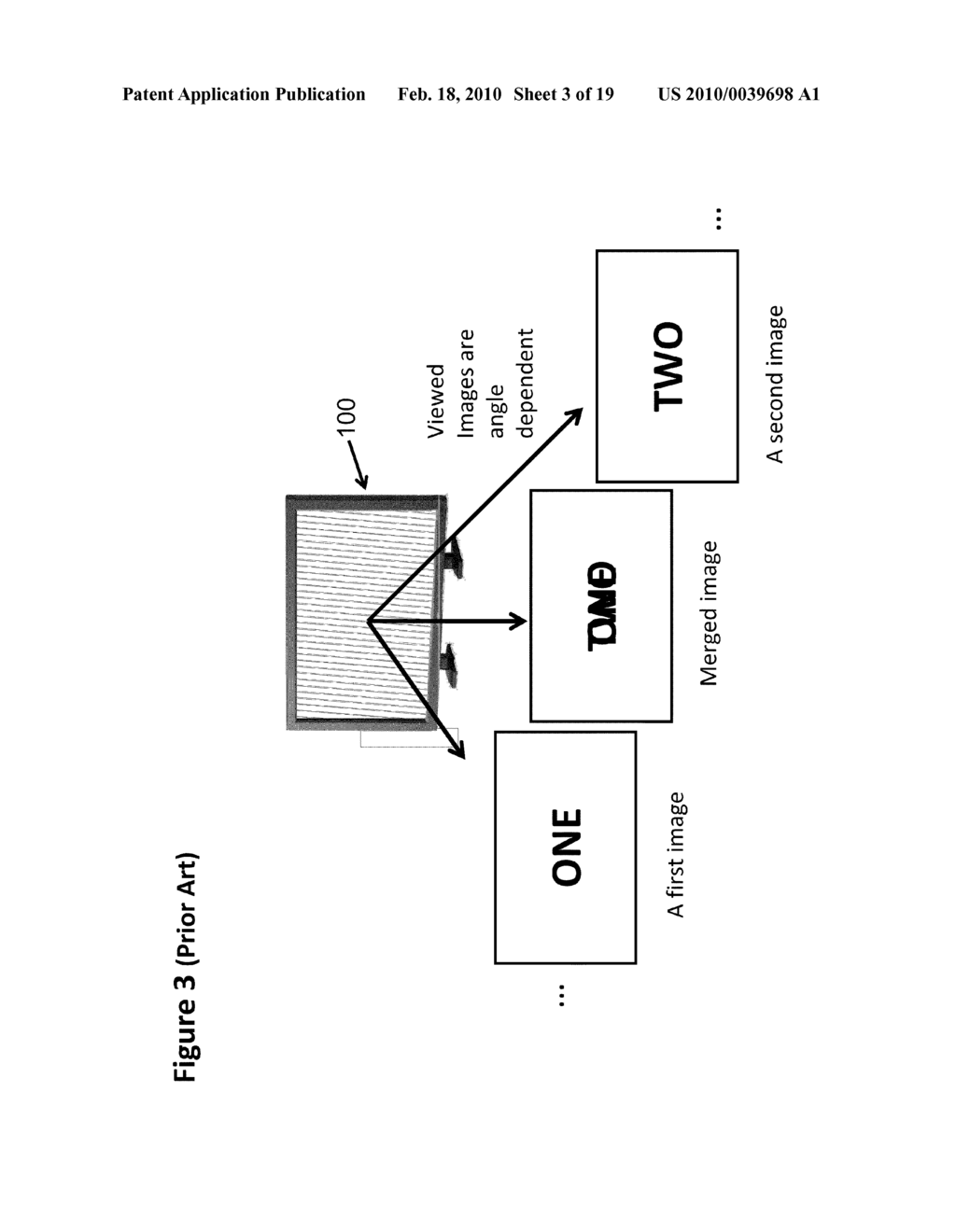 Autostereoscopic display system with efficient pixel layout - diagram, schematic, and image 04