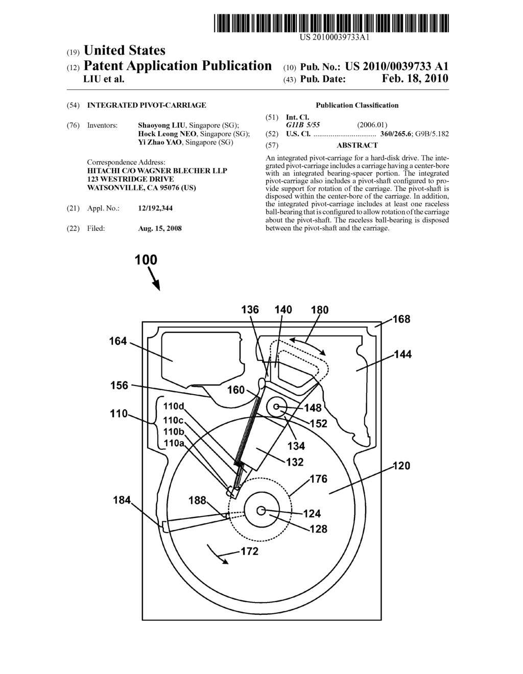 INTEGRATED PIVOT-CARRIAGE - diagram, schematic, and image 01