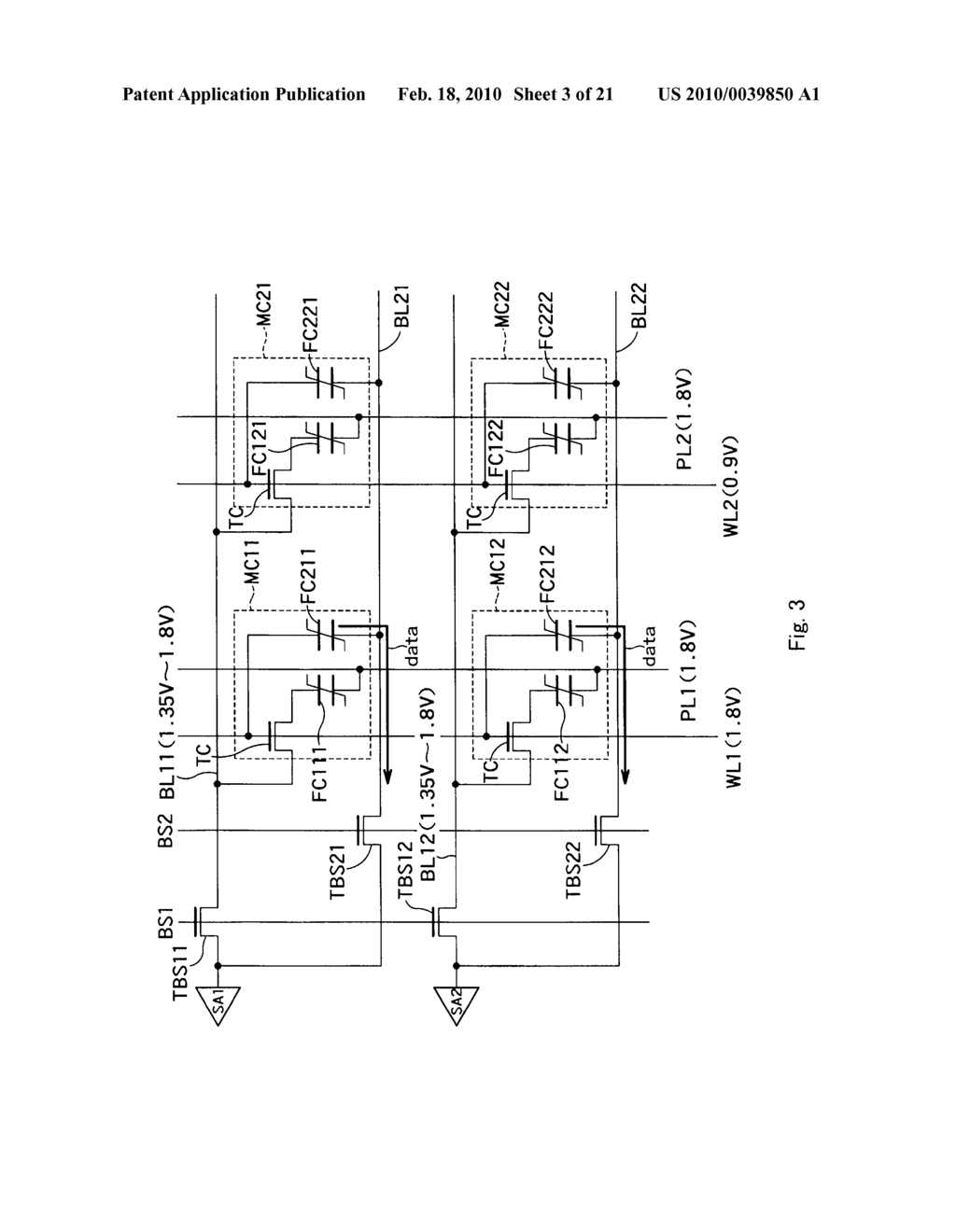 SEMICONDUCTOR MEMORY DEVICE WITH FERROELECTRIC MEMORY - diagram, schematic, and image 04