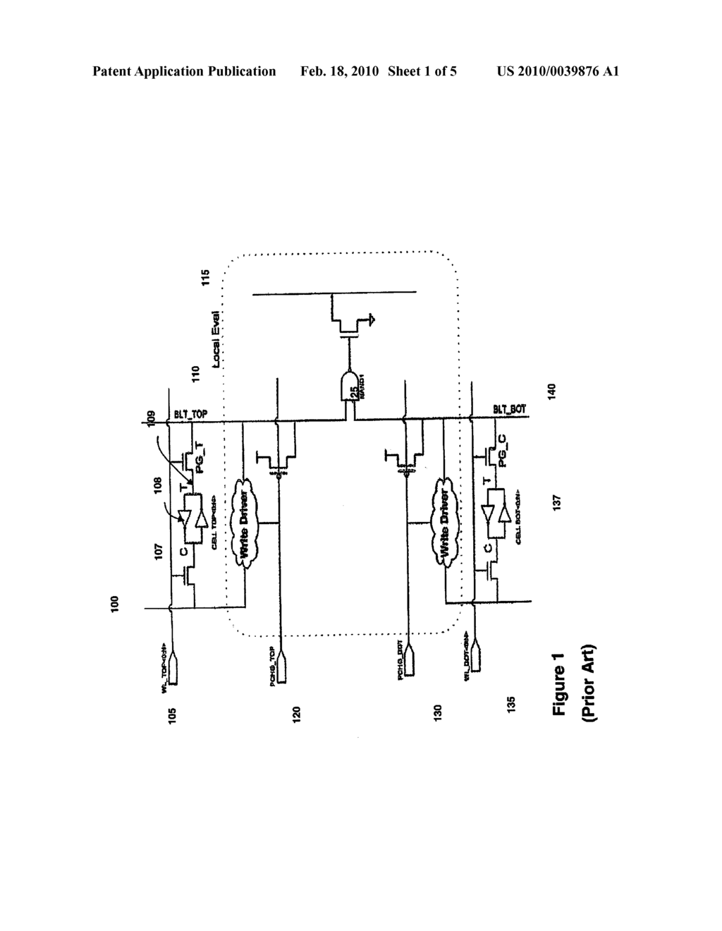 Functional Float Mode Screen to Test for Leakage Defects on SRAM Bitlines - diagram, schematic, and image 02