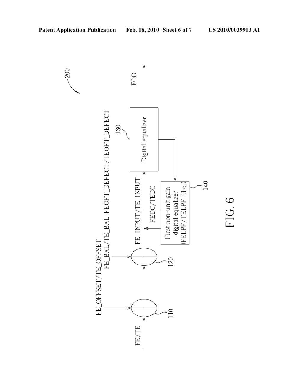 METHOD FOR PERFORMING SERVO DEFECT COMPENSATING OPERATION BY COMPENSATING SERVO-RELATED SIGNAL DERIVED FROM READING OPTICAL MEDIUM AND RELATED OPTICAL DISC DRIVE SYSTEM WITH DSP - diagram, schematic, and image 07