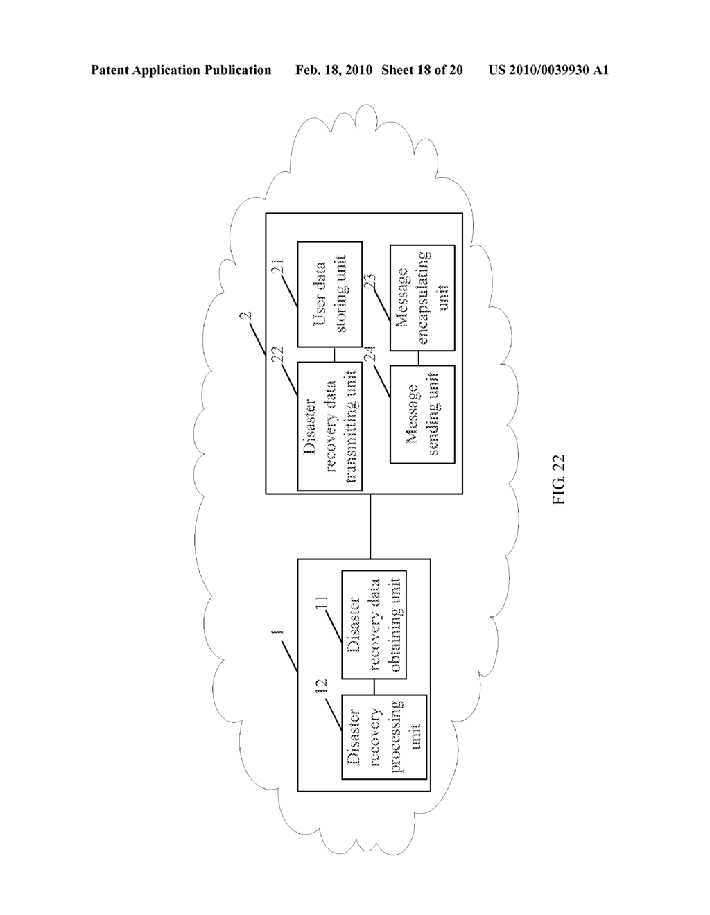 Method, Apparatus, and System for Disaster Recovery of IMS - diagram, schematic, and image 19