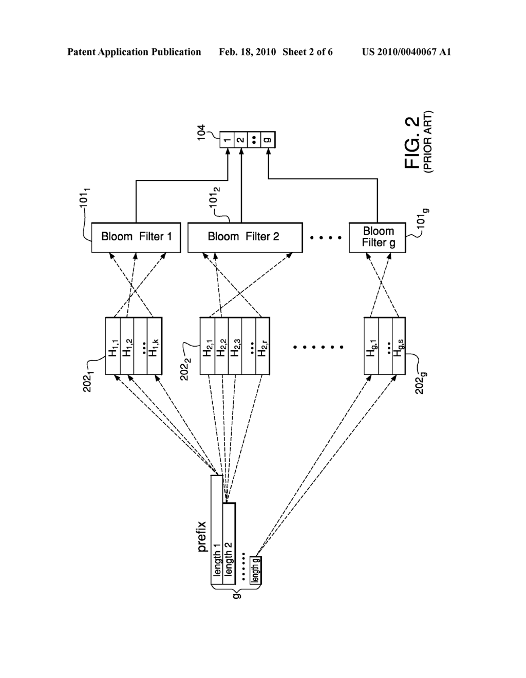 HASH FUNCTIONS FOR APPLICATIONS SUCH AS NETWORK ADDRESS LOOKUP - diagram, schematic, and image 03