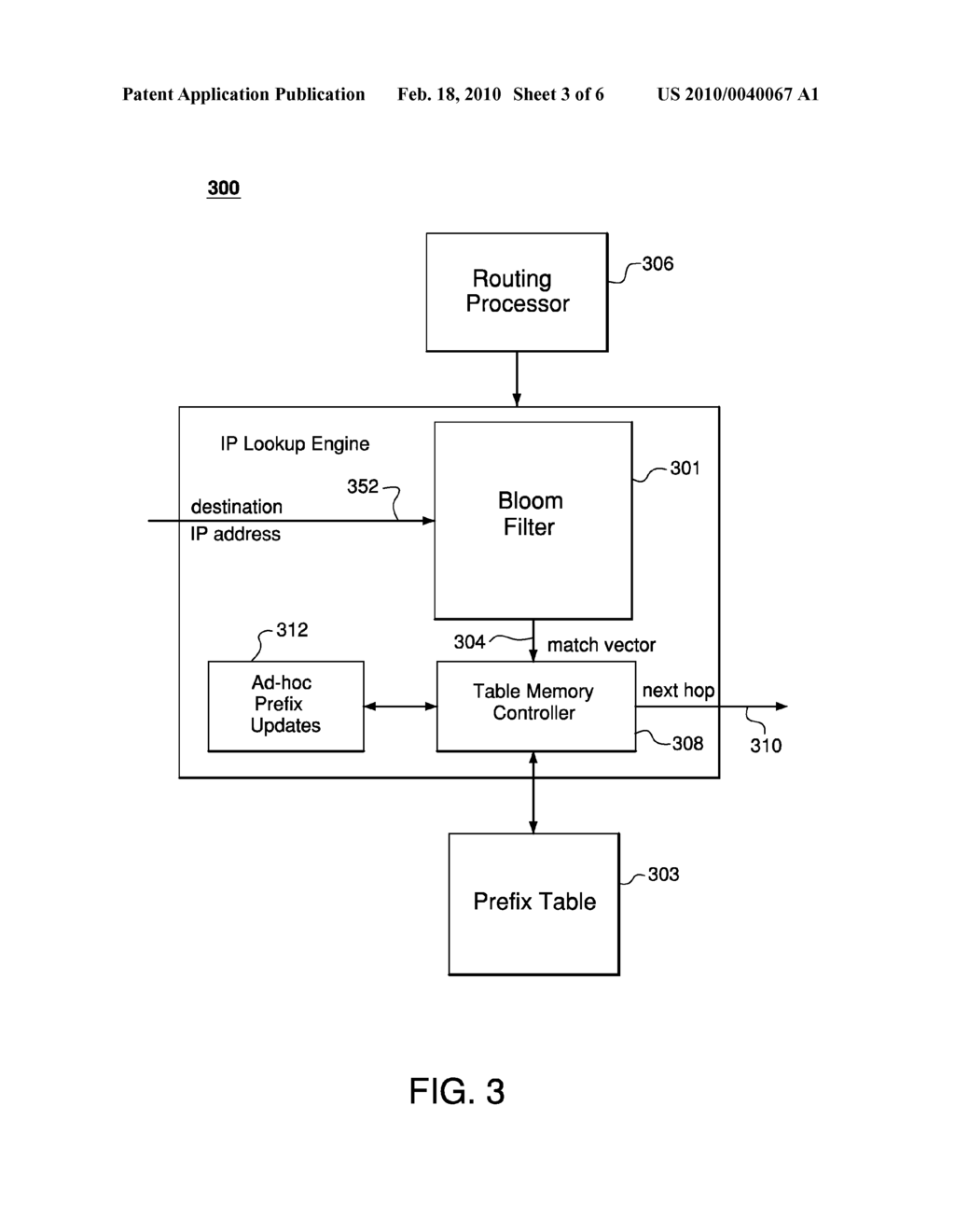 HASH FUNCTIONS FOR APPLICATIONS SUCH AS NETWORK ADDRESS LOOKUP - diagram, schematic, and image 04