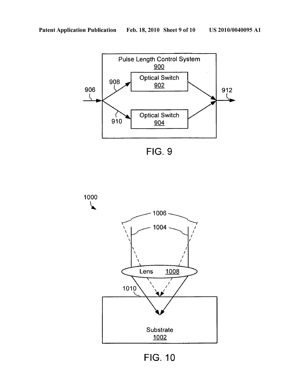 Systems and methods for controlling a pulsed laser by combining laser signals - diagram, schematic, and image 10