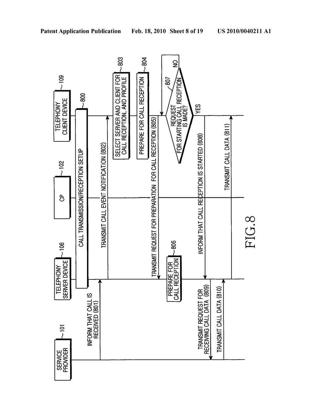 SYSTEM AND METHOD FOR TRANSMITTING AND RECEIVING A CALL ON A HOME NETWORK - diagram, schematic, and image 09