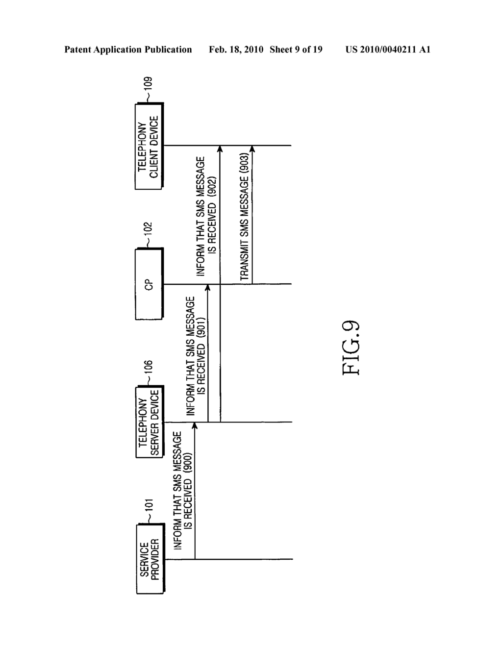 SYSTEM AND METHOD FOR TRANSMITTING AND RECEIVING A CALL ON A HOME NETWORK - diagram, schematic, and image 10